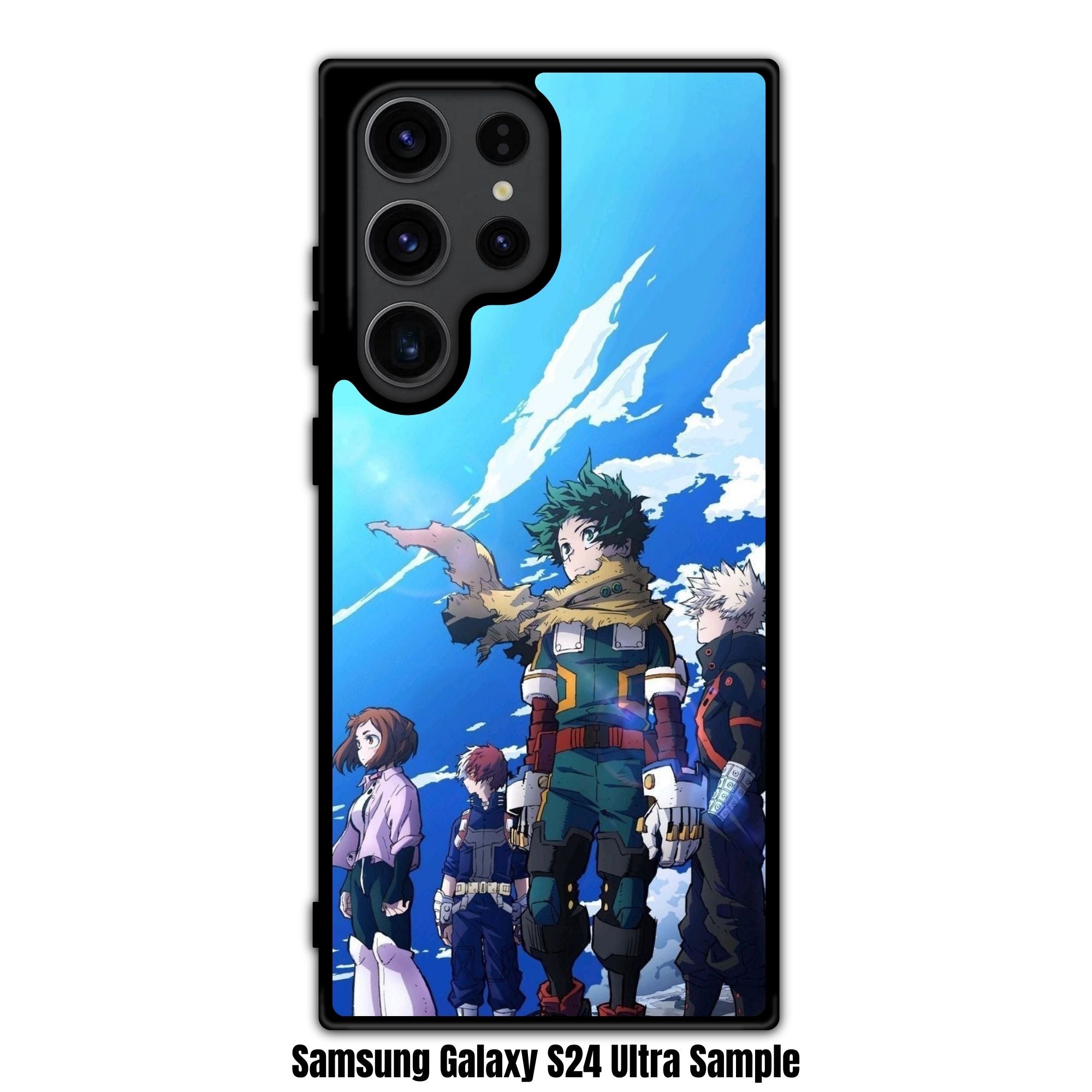 My Hero Academia Phone Case For iPhone Samsung Galaxy Pixel - My Hero Academia Heroes Under Bright Blue Sky