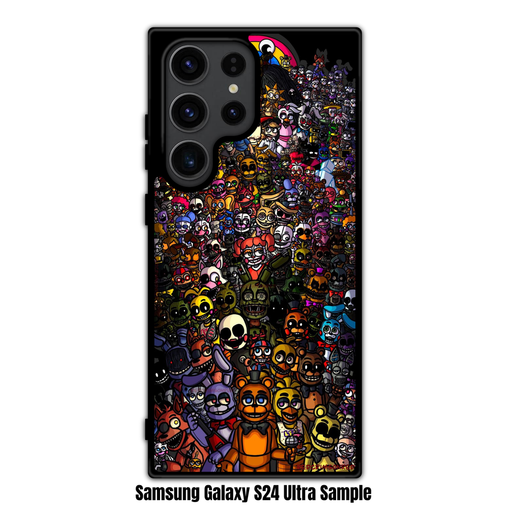 Five Nights At Freddys Phone Case For iPhone Samsung Galaxy Pixel - All Characters Collage