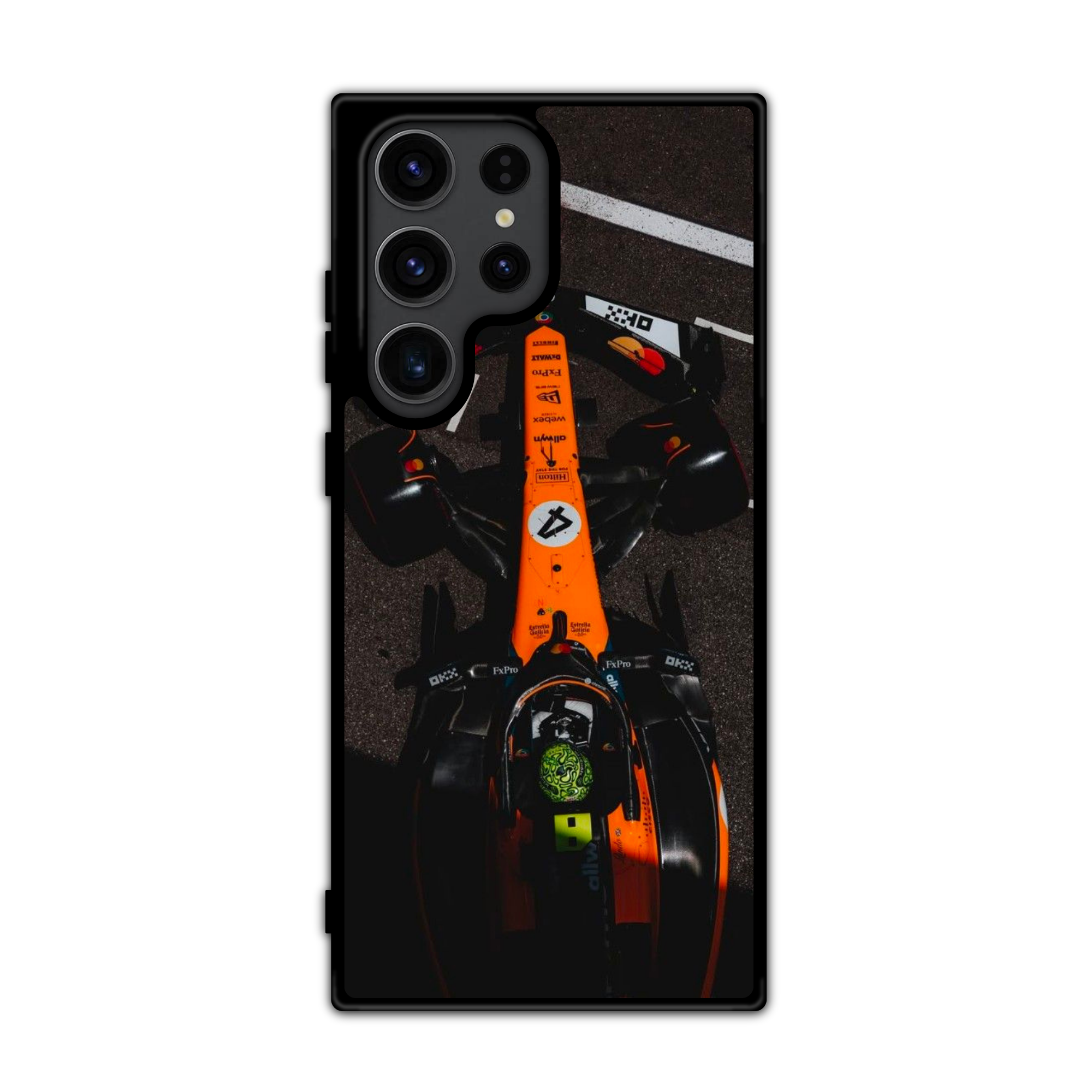 F1 Formula 1 Lando Norris Phone Case For iPhone Samsung Galaxy Pixel - Lando Norris LN4: The Engineering Of A Champion Poster