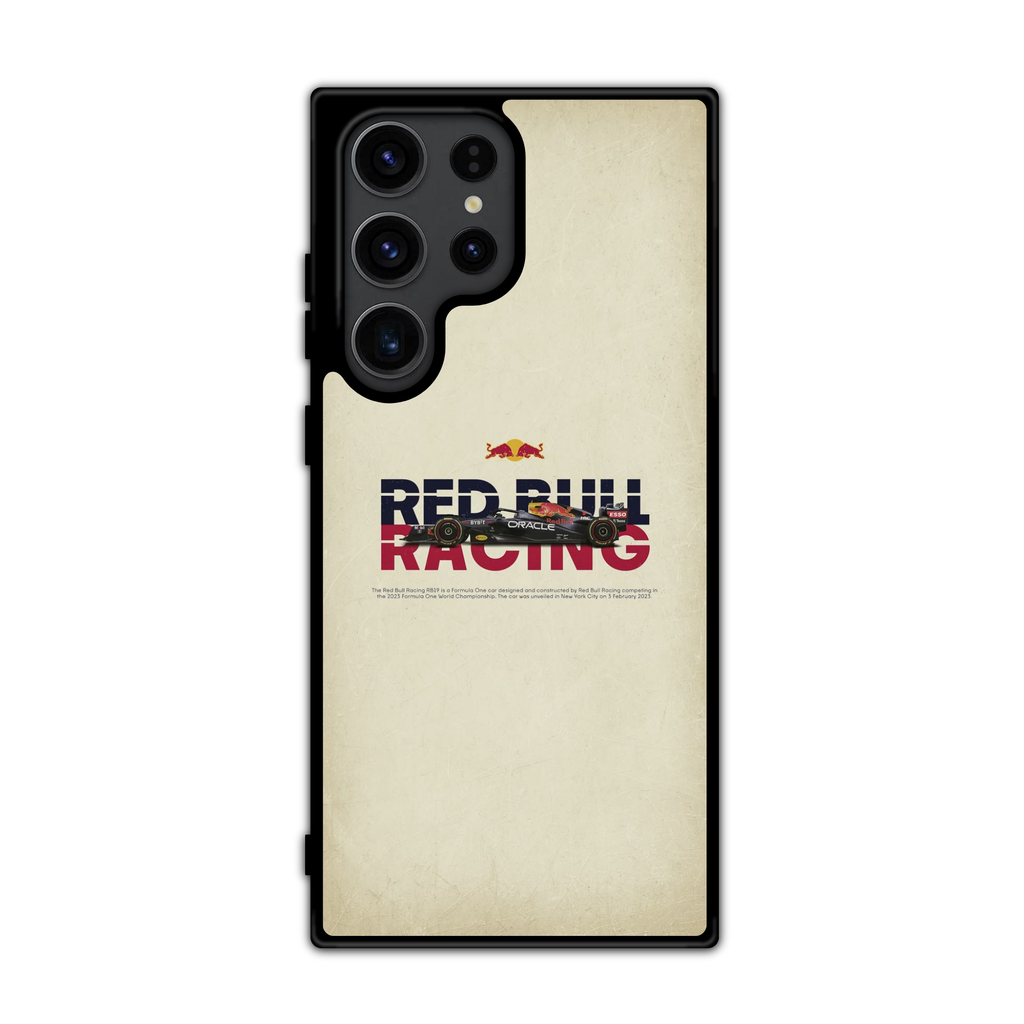 F1 Formula 1 Red Bull Racing Phone Case For iPhone Samsung Galaxy Pixel - Red Bull Racing RB19 Vintage Profile Poster