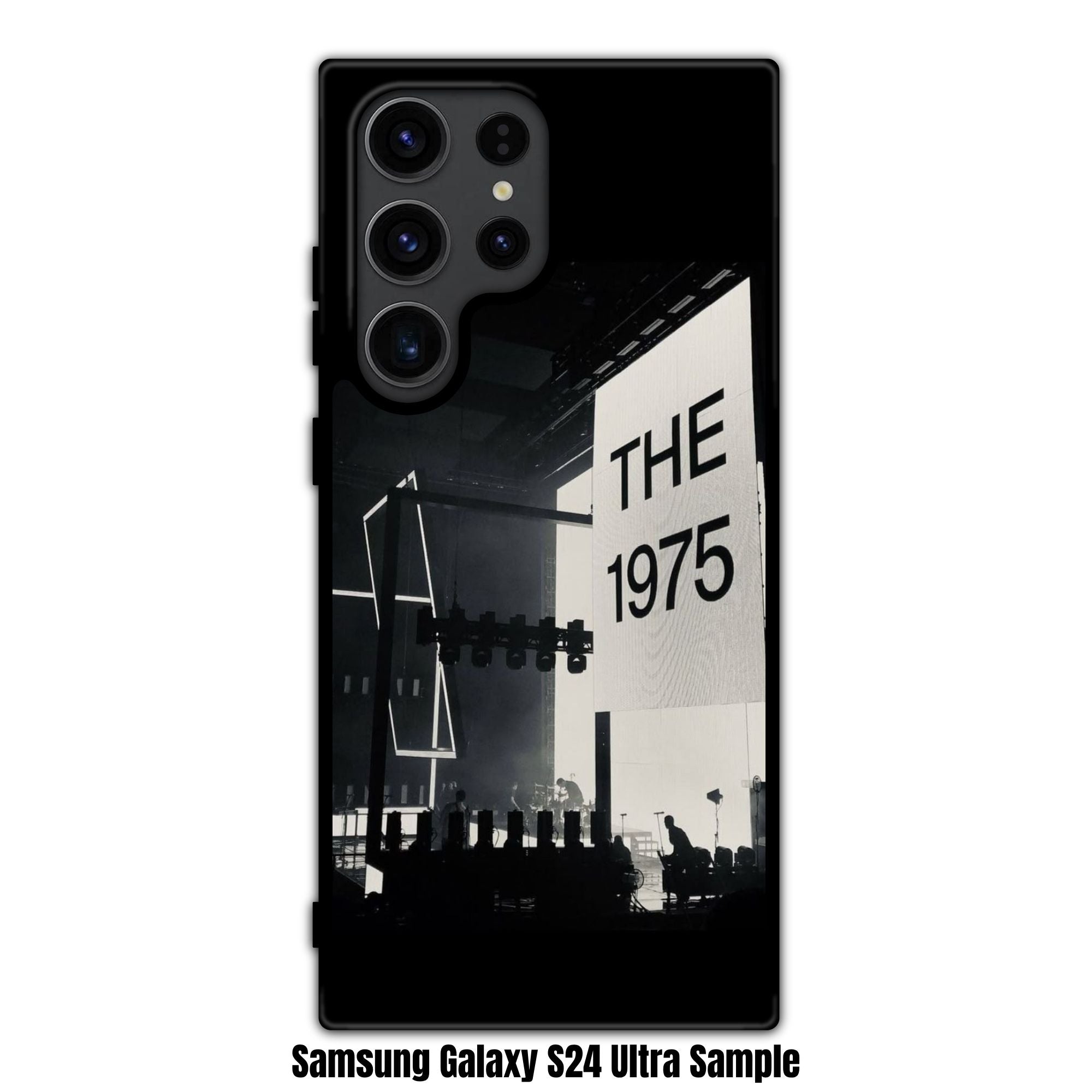 The 1975 Phone Case For iPhone Samsung Galaxy Pixel - The 1975 Stage Production In Black Background