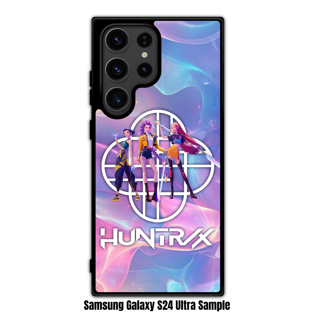 KPop Demon Hunters Phone Case For iPhone Samsung Galaxy Pixel - HUNTRIX Liquid Marble Iridescent Team Art
