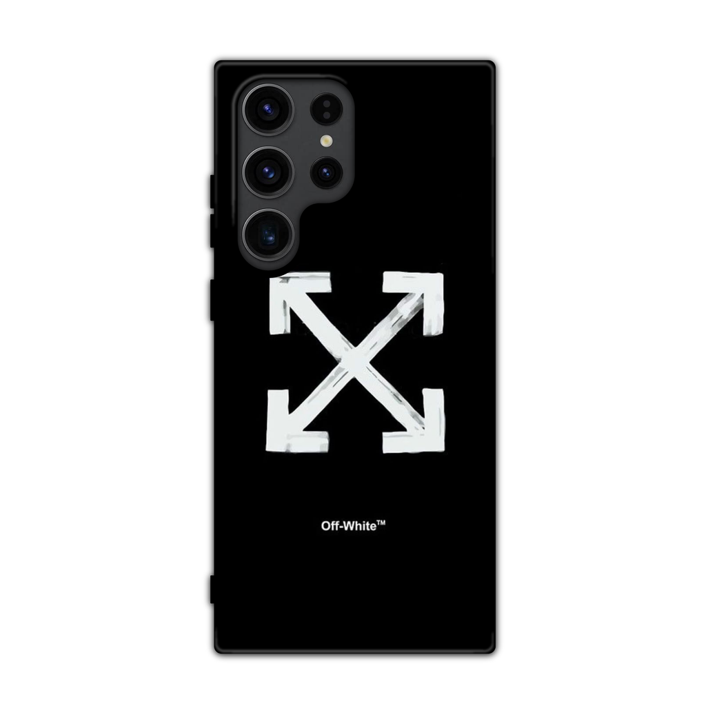 Off White Phone Case For iPhone Samsung Galaxy Pixel - Off White Painted Arrows Poster
