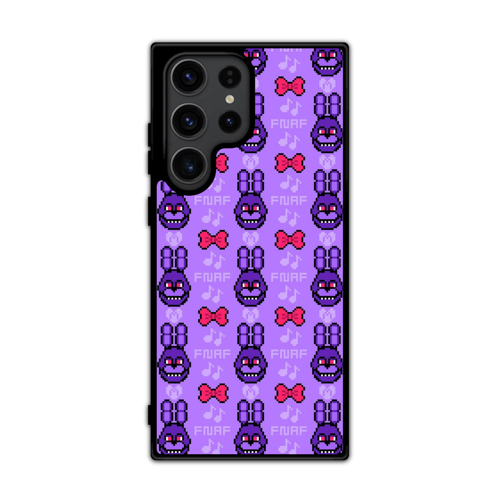Five Nights At Freddys Bonnie Phone Case For iPhone Samsung Galaxy Pixel - Bonnie Pixel Art Poster