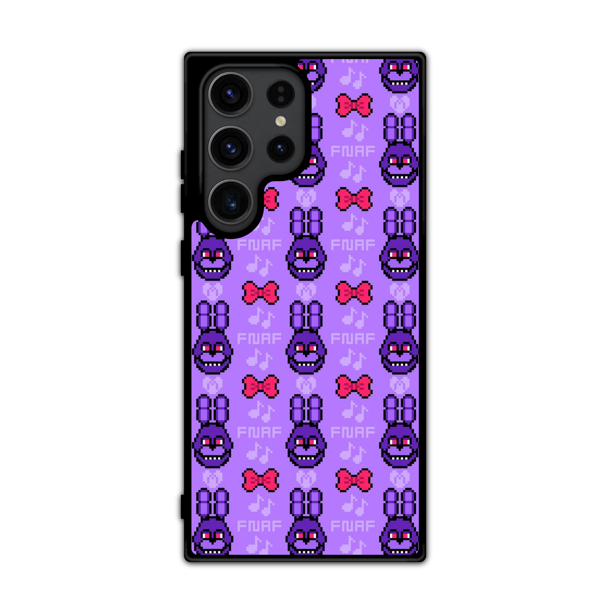 Five Nights At Freddys Bonnie Phone Case For iPhone Samsung Galaxy Pixel - Bonnie Pixel Art Poster