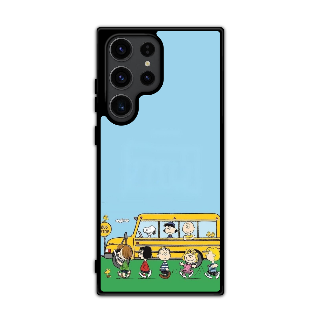 Peanuts Snoopy Phone Case For iPhone Samsung Galaxy Pixel - Peanuts Snoopy And Friends Back To School Poster