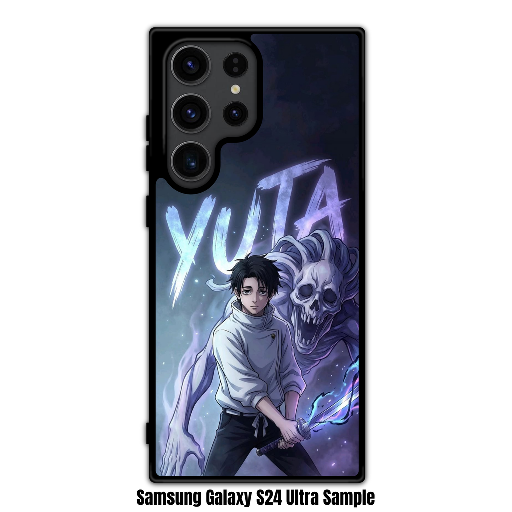 Jujutsu Kaisen Yuta Phone Case For iPhone Samsung Galaxy Pixel - Yuta Okkotsu And Rika Cursed Spirit Queen Art Poster