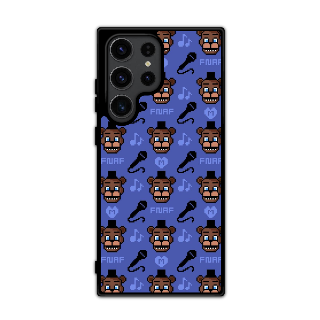 Five Nights At Freddys Freddy Phone Case For iPhone Samsung Galaxy Pixel - Freddy Pixel Art Poster