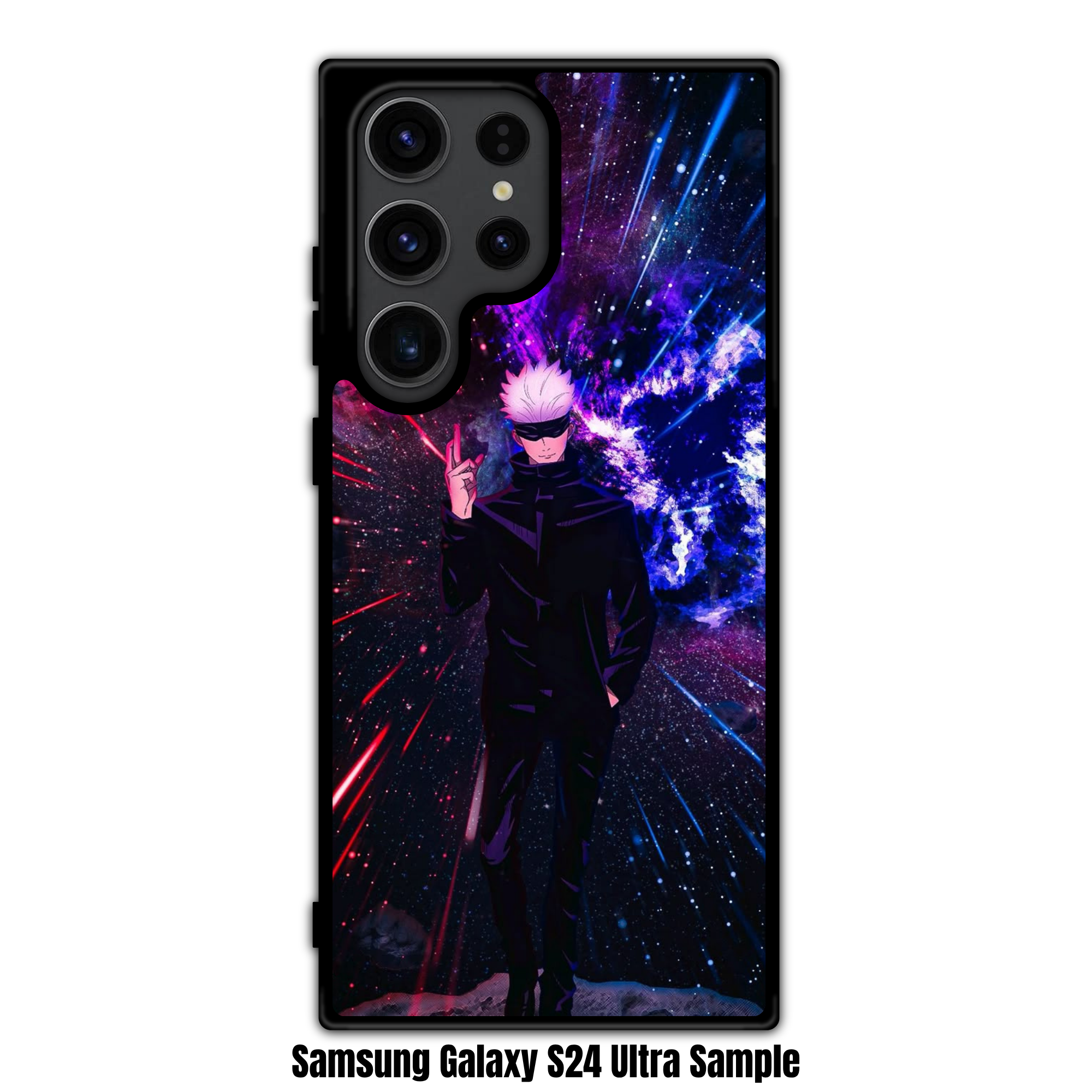 Jujutsu Kaisen Gojo Phone Case For iPhone Samsung Galaxy Pixel - Gojo Cursed Technique Reversal Art Poster