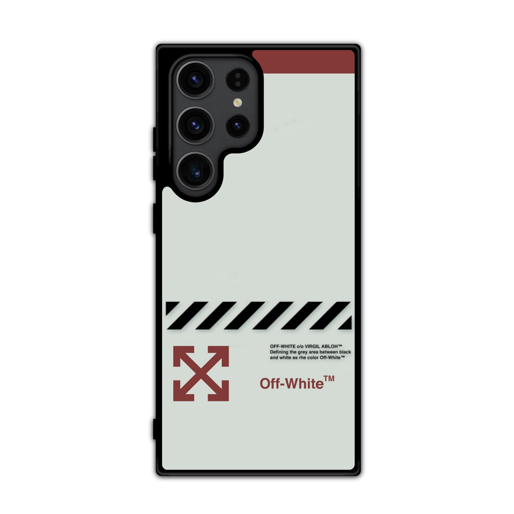 Off White Phone Case For iPhone Samsung Galaxy Pixel - Off White The Industrial Philosophy Poster