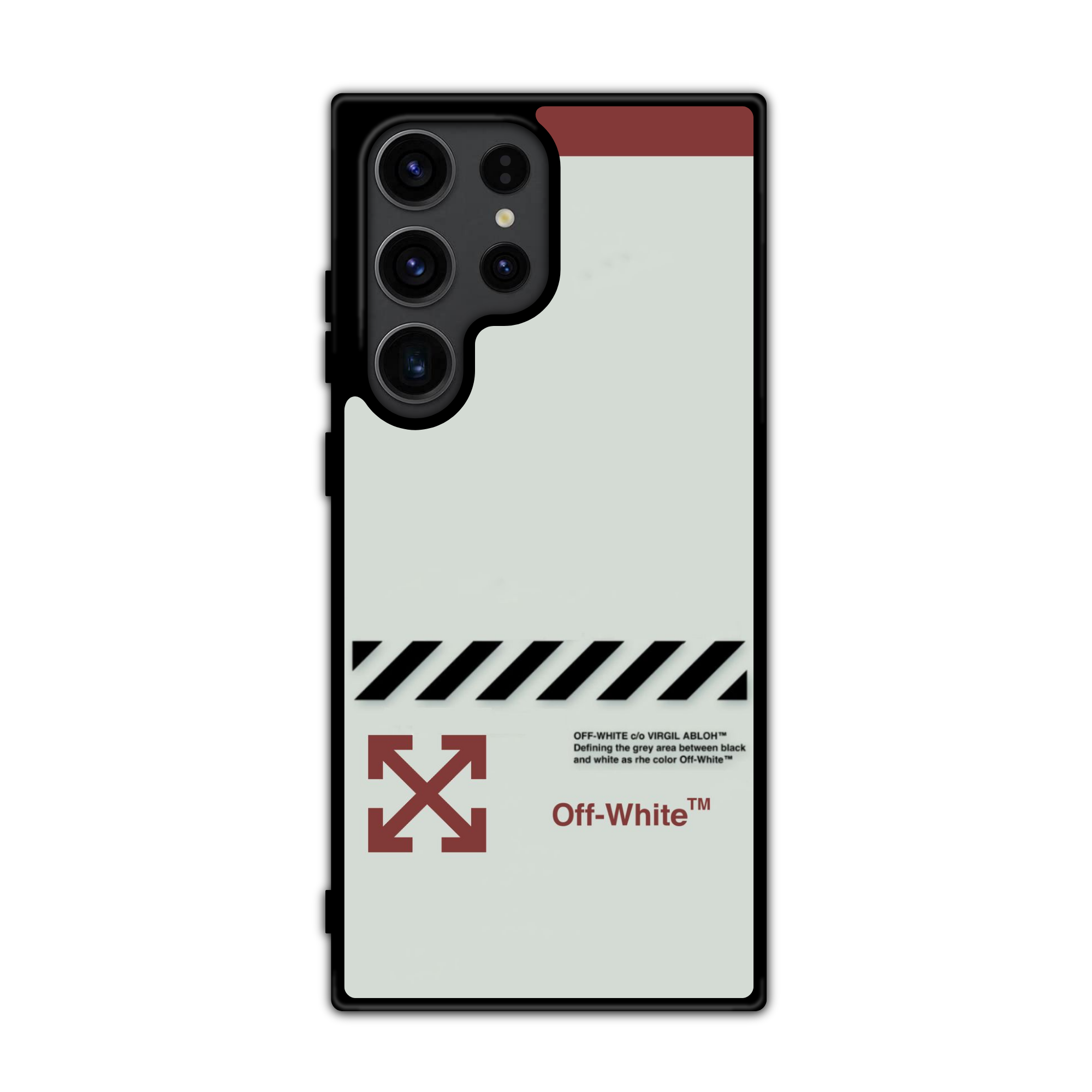 Off White Phone Case For iPhone Samsung Galaxy Pixel - Off White The Industrial Philosophy Poster