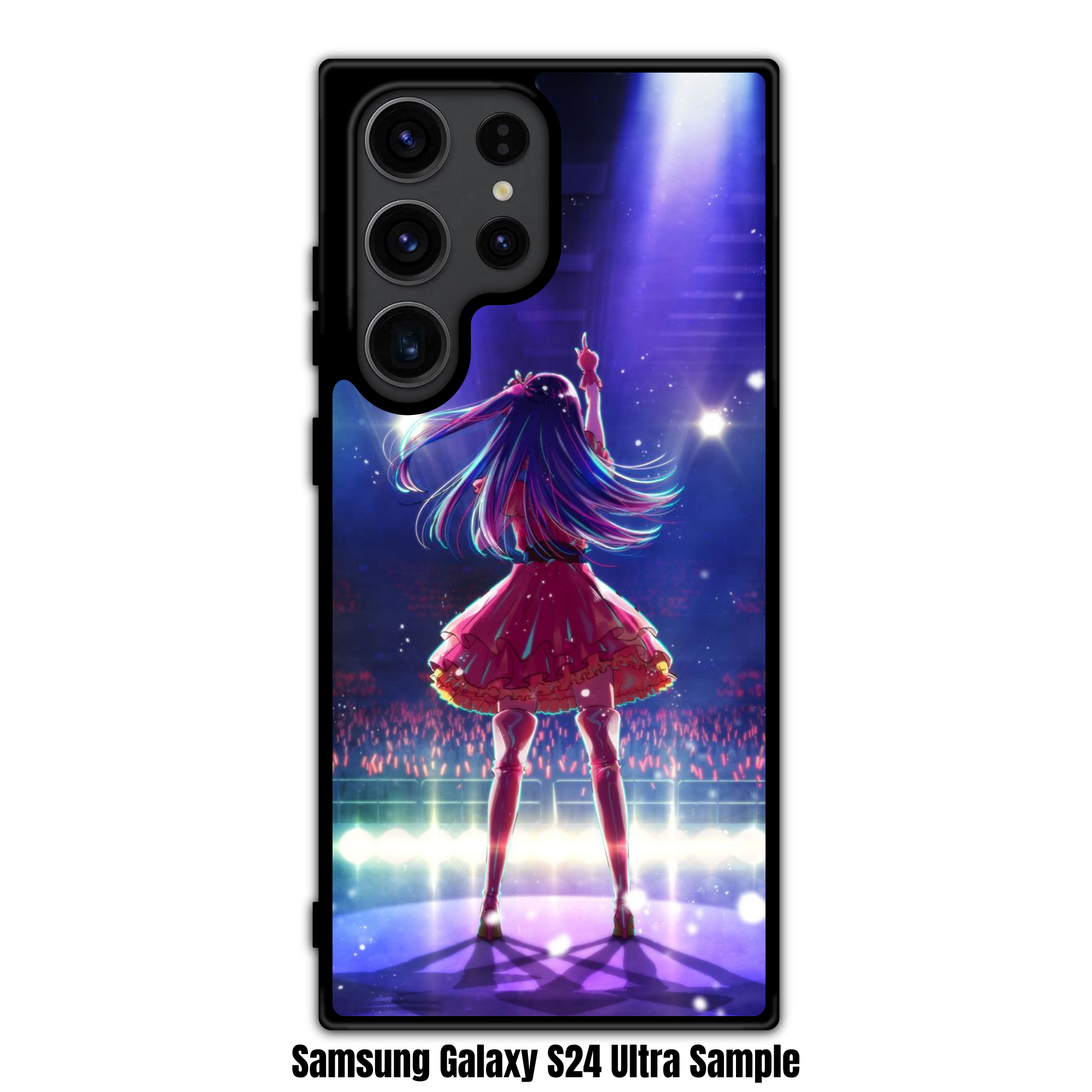 Oshi No Ko Ai Hoshino Phone Case For iPhone Samsung Galaxy Pixel - Ai Hoshino Back View Performing On Stage