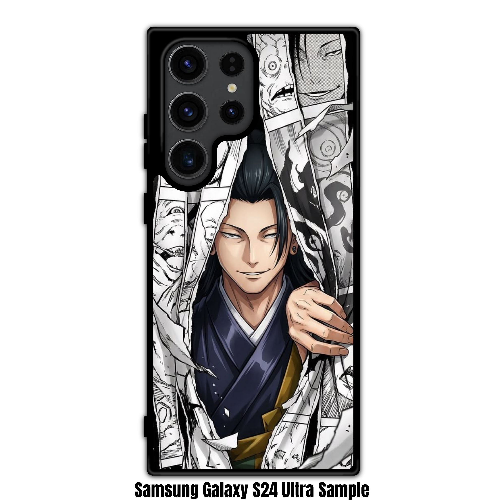 Jujutsu Kaisen Geto Phone Case For iPhone Samsung Galaxy Pixel - Suguru Geto Breaking Through Manga Panels Poster