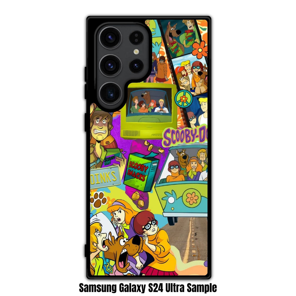 Scooby Doo Phone Case For iPhone Samsung Galaxy Pixel - Scooby Doo Retro Mystery Inc Collage Poster