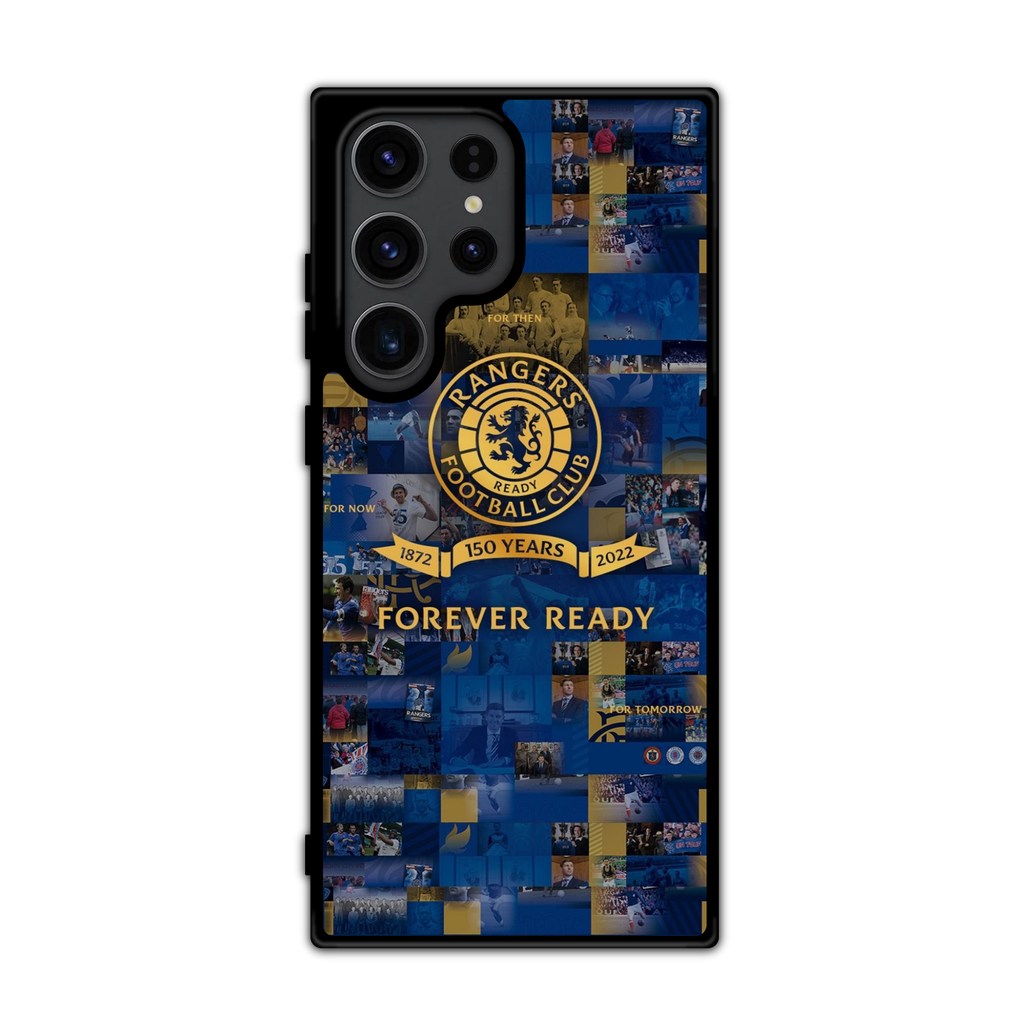 Rangers FC Phone Case For iPhone Samsung Galaxy Pixel -  Rangers FC 150 Years Anniversary Heritage Collage Art