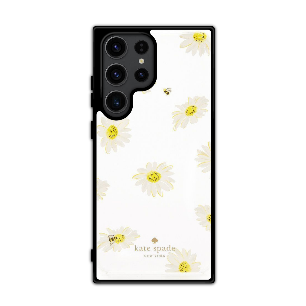 Kate Spade Phone Case For iPhone Samsung Galaxy Pixel - Kate Spade Daisy Pattern