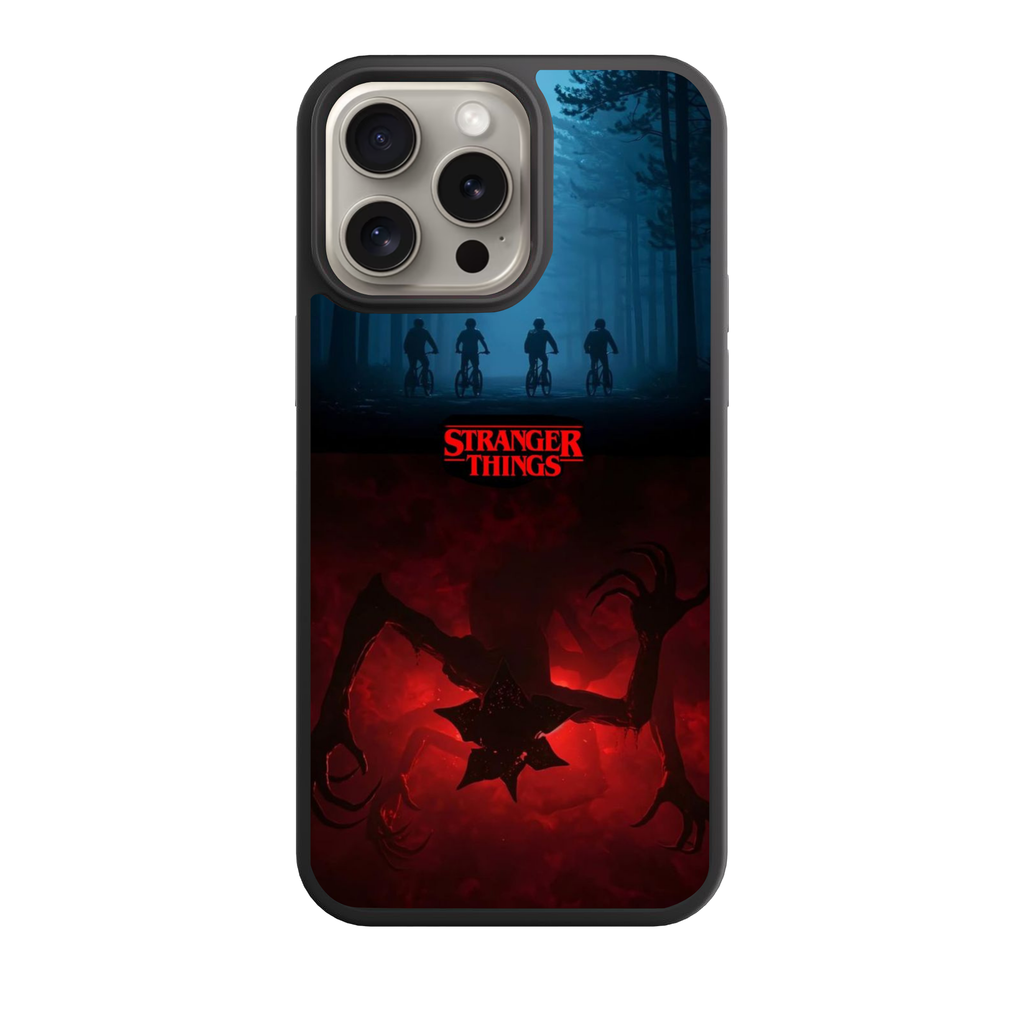 Stranger Things Phone Case For iPhone Samsung Galaxy Pixel - Stranger Things Upside Down Duality Poster