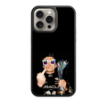 F1 Formula 1 Max Verstappen Phone Case For iPhone Samsung Galaxy Pixel - Max Verstappen The Rockstar Salute Middle Finger Poster