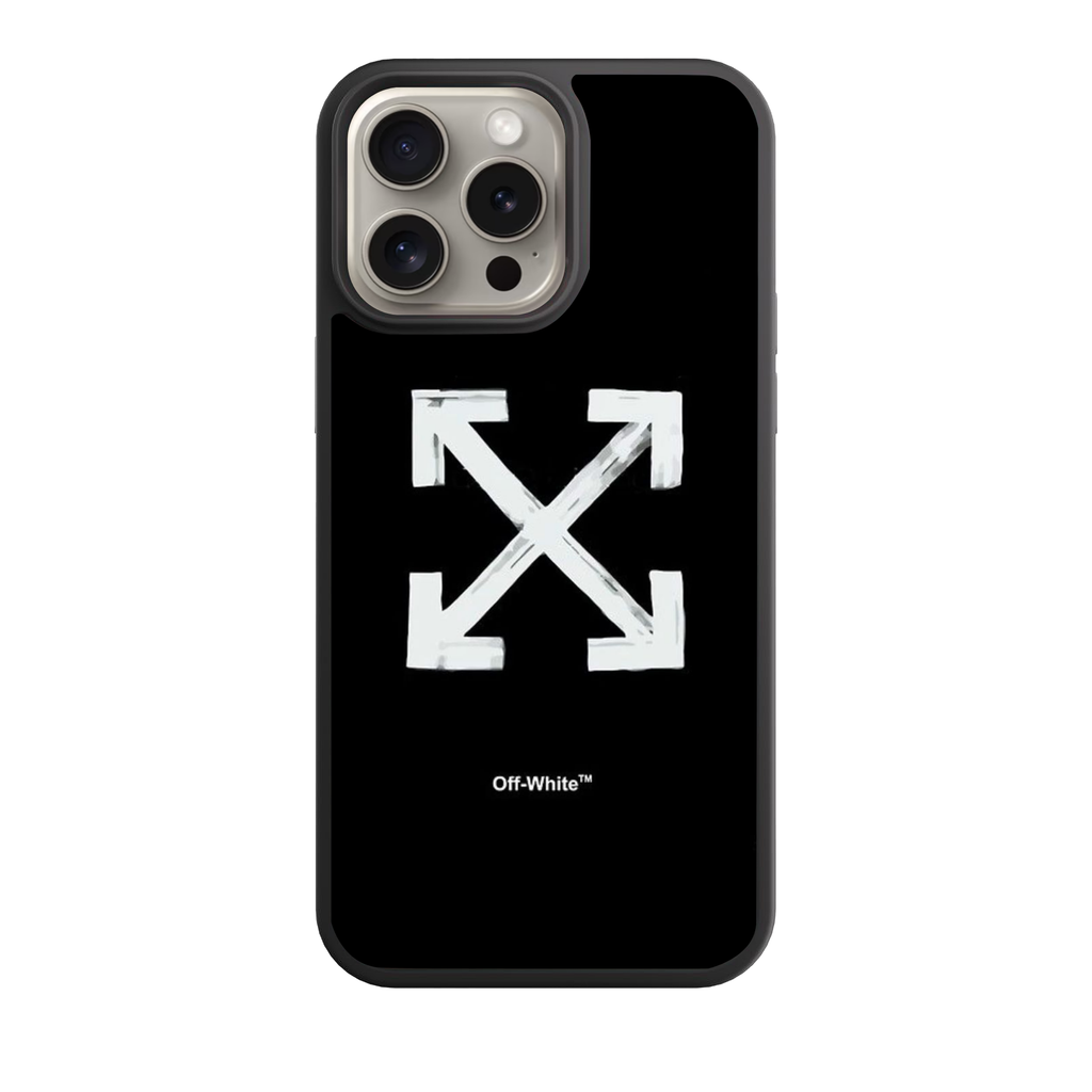 Off White Phone Case For iPhone Samsung Galaxy Pixel - Off White Painted Arrows Poster
