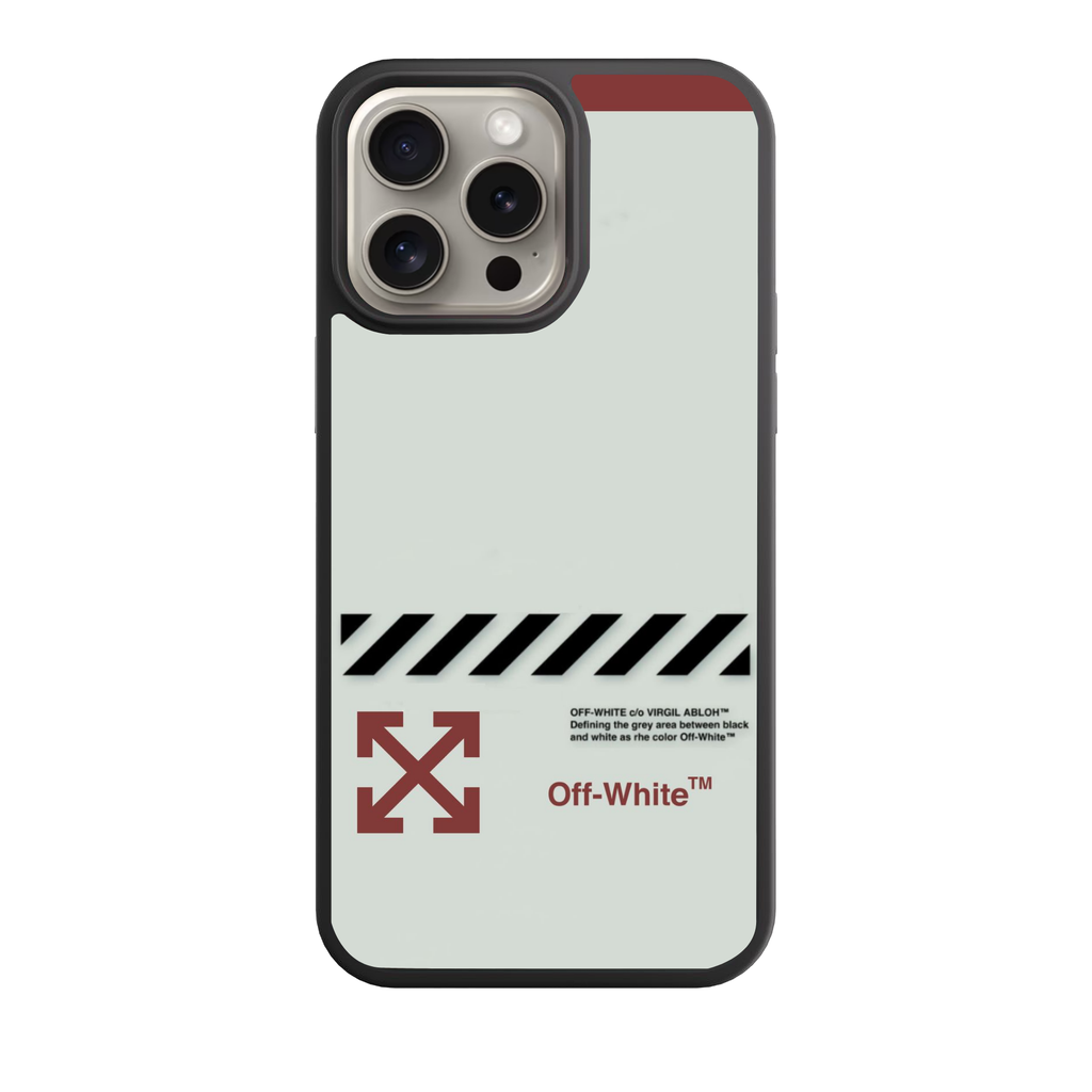 Off White Phone Case For iPhone Samsung Galaxy Pixel - Off White The Industrial Philosophy Poster