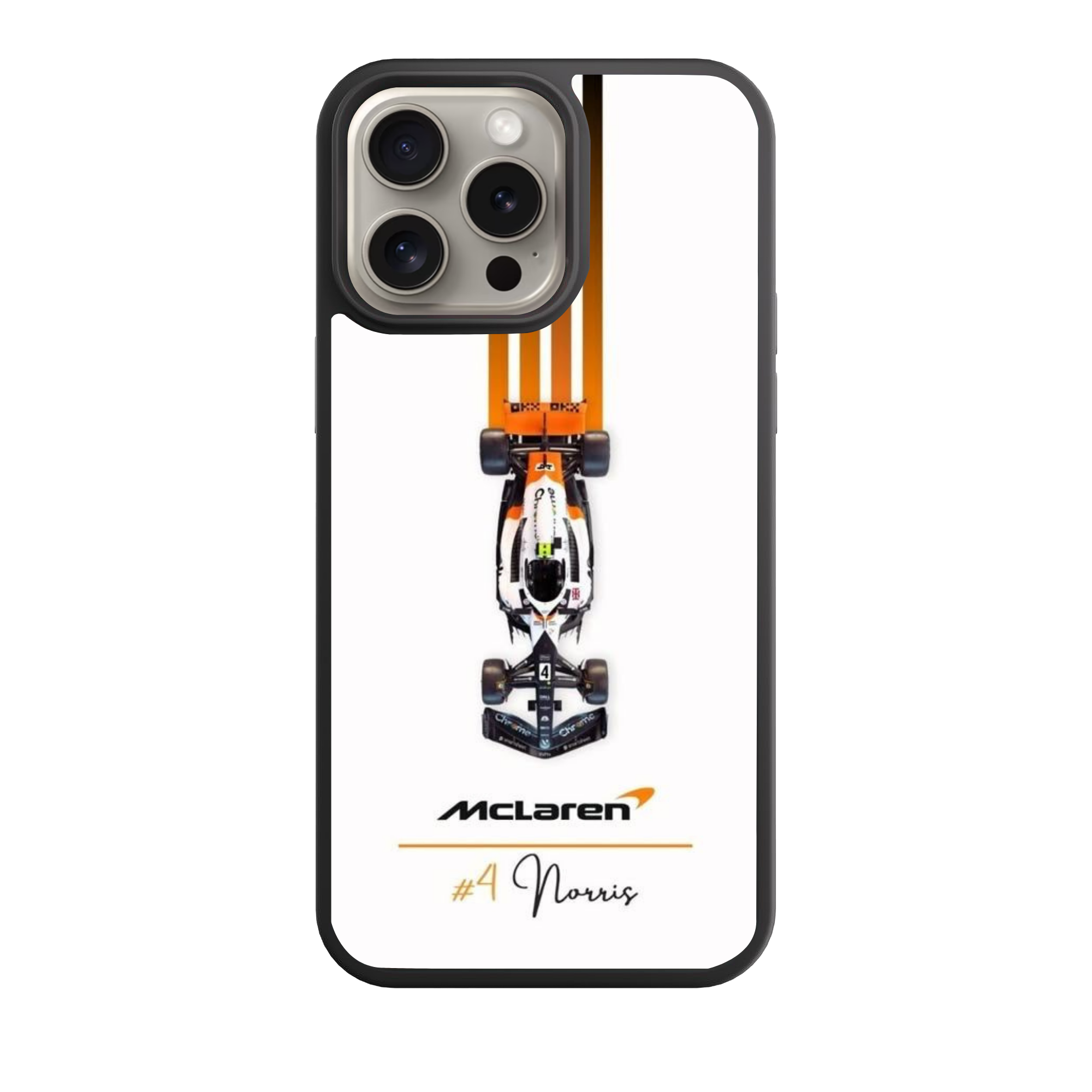 F1 Formula 1 Lando Norris Phone Case For iPhone Samsung Galaxy Pixel - Lando Norris MCL60 The Triple Crown Edition Art