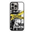 Off White Phone Case For iPhone Samsung Galaxy Pixel - Off White Industrial Warning Collage Poster