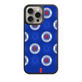 Rangers FC Phone Case For iPhone Samsung Galaxy Pixel -  Rangers FC Repeating Crest Pattern Poster