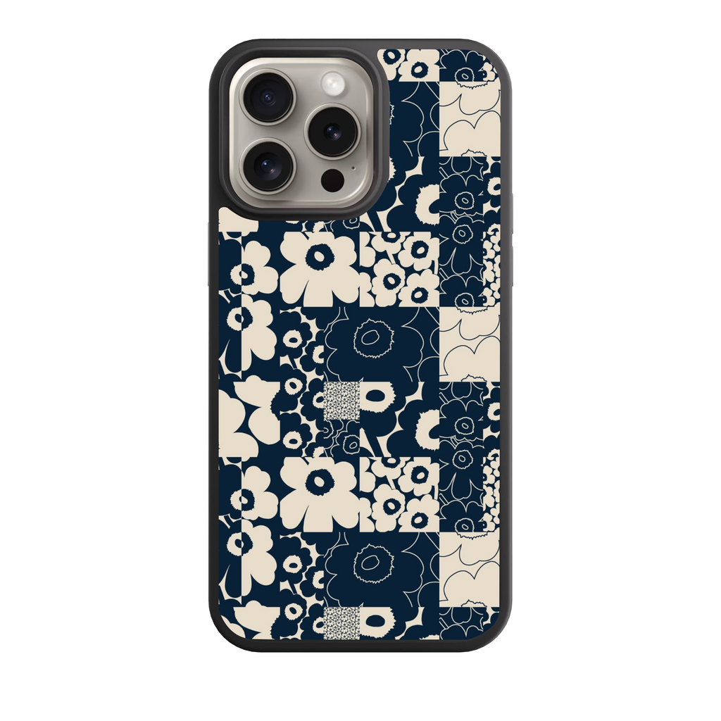 Marimekko Phone Case For iPhone Samsung Galaxy Pixel - Marimekko Unikko Kollaasi Pattern
