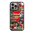 Arsenal FC Phone Case For iPhone Samsung Galaxy Pixel - Arsenal FC Ultimate Collage Poster