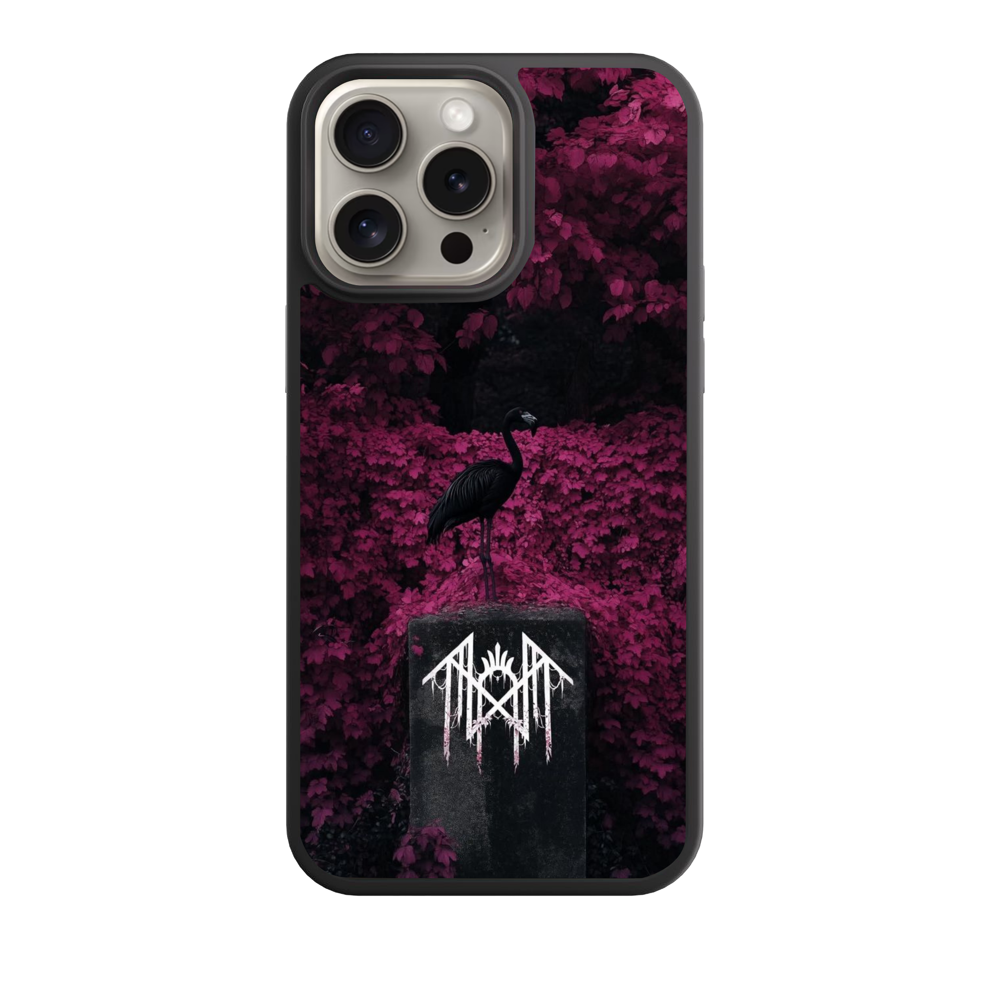 Sleep Token Phone Case For iPhone Samsung Galaxy Pixel - Sleep Token Even In Arcadia Black Flamingo Poster