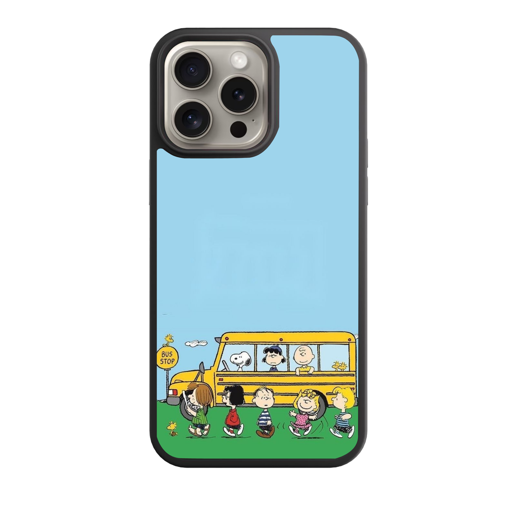 Peanuts Snoopy Phone Case For iPhone Samsung Galaxy Pixel - Peanuts Snoopy And Friends Back To School Poster