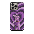 Five Nights At Freddys Bonnie Phone Case For iPhone Samsung Galaxy Pixel - Bonnie On Purple Heart Background