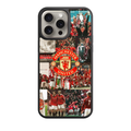 Manchester United FC Phone Case For iPhone Samsung Galaxy Pixel - Manchester United FC Legendary Moments History Collage Art