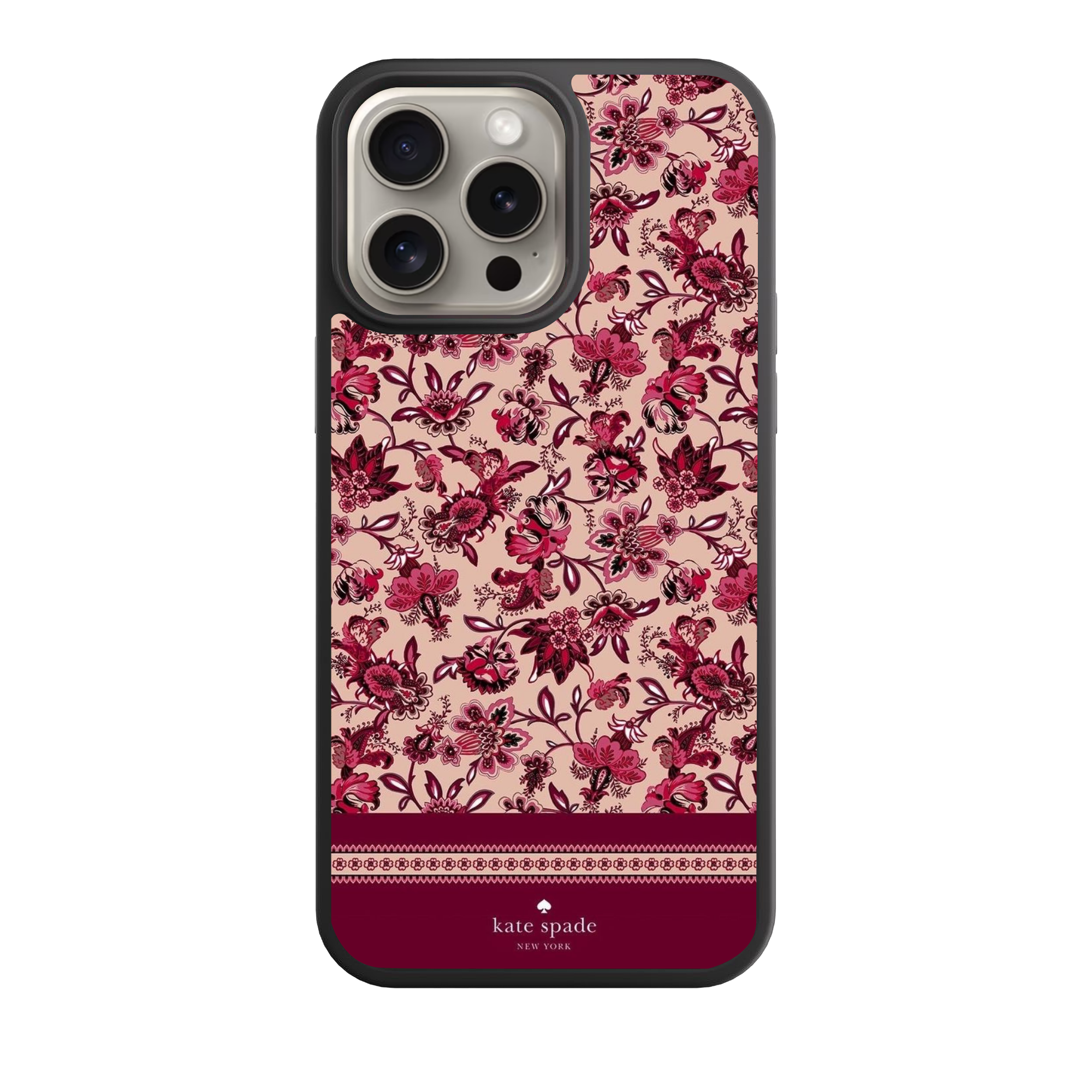 Kate Spade Phone Case For iPhone Samsung Galaxy Pixel - Kate Spade Summery Desert Flower Pattern