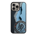 Chelsea FC Phone Case For iPhone Samsung Galaxy Pixel - Chelsea FC Blue Monochrome Art Poster