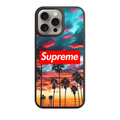Supreme Phone Case For iPhone Samsung Galaxy Pixel - Supreme Sunset Beach Poster