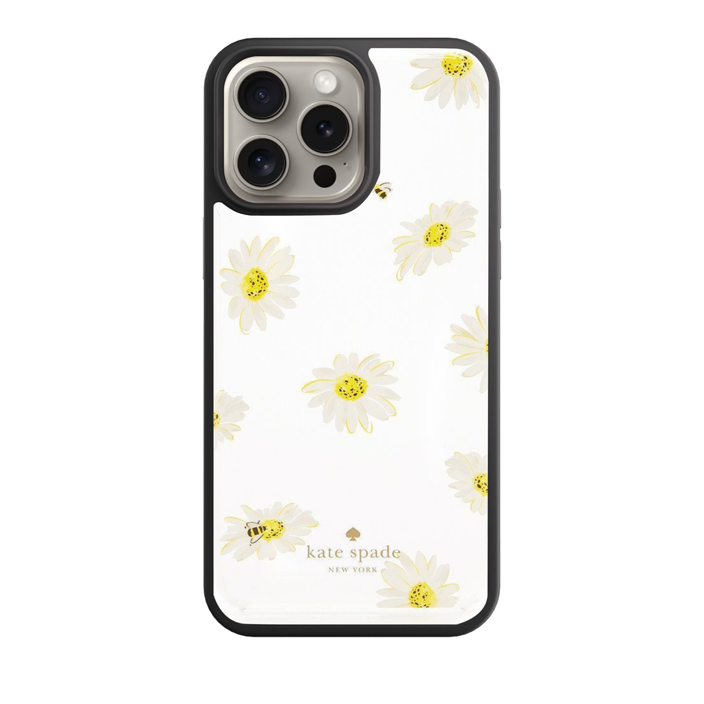 Kate Spade Phone Case For iPhone Samsung Galaxy Pixel - Kate Spade Daisy Pattern