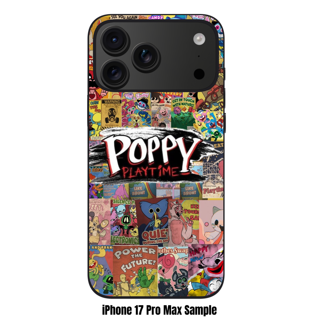 Poppy Playtime Phone Case For iPhone Samsung Galaxy Pixel - Poppy Playtime Character Posters And Retro Comic Collage