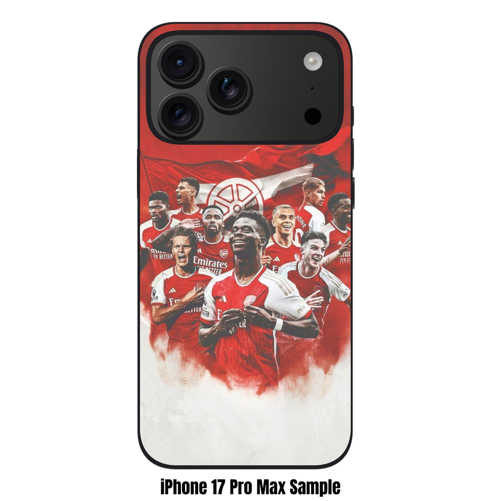 Arsenal FC Phone Case For iPhone Samsung Galaxy Pixel - Arsenal FC 2025 2026 Squad Celebration Poster