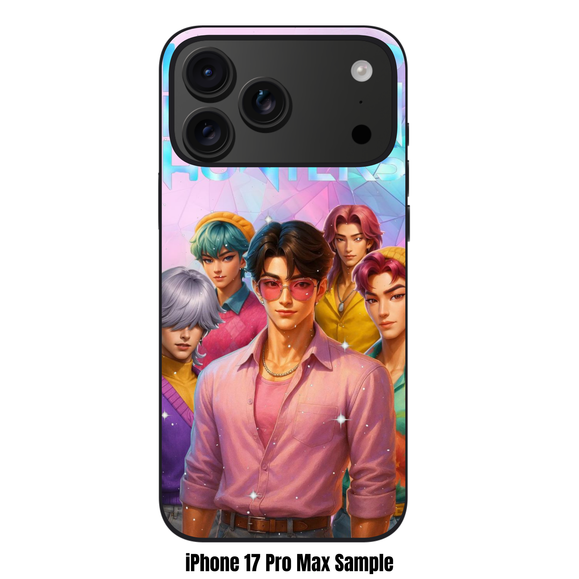 KPop Demon Hunters Phone Case For iPhone Samsung Galaxy Pixel - KPop Demon Hunters Crystal Prism Team Poster