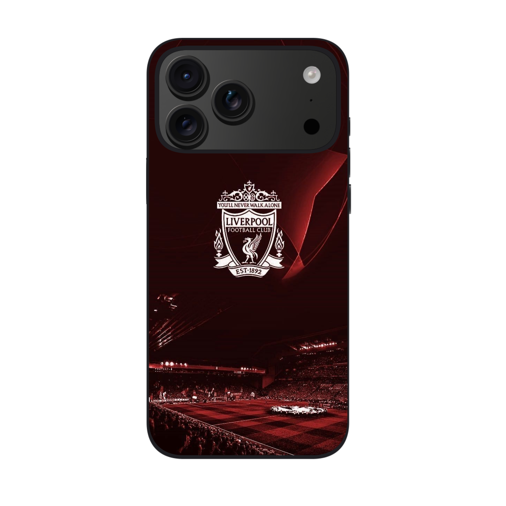 Liverpool FC Phone Case For iPhone Samsung Galaxy Pixel - Liverpool FC Champions League Anfield Night Poster