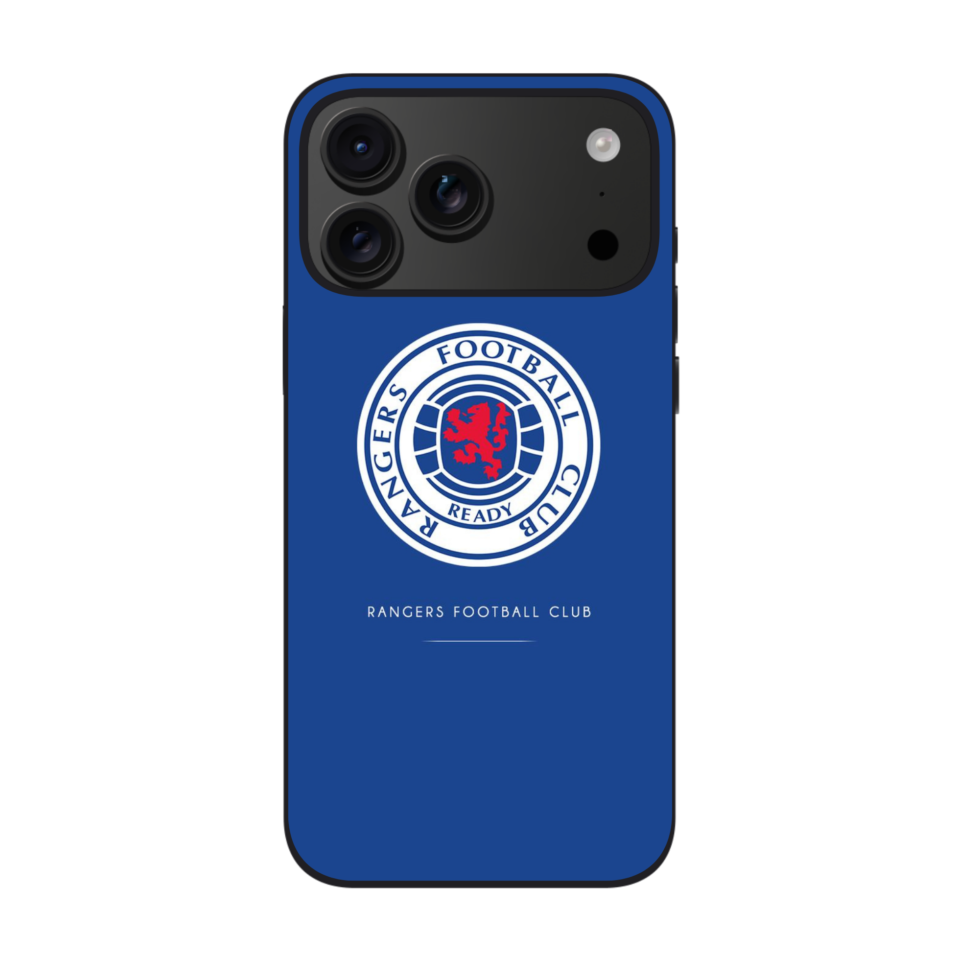 Rangers FC Phone Case For iPhone Samsung Galaxy Pixel -  Rangers FC Crest On Royal Blue Background