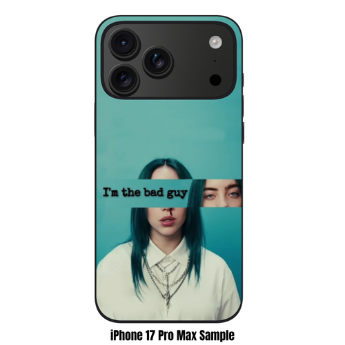 Billie Eilish Phone Case For iPhone Samsung Galaxy Pixel - Billie Eilish Mixed Photo Collage Layout On Dark Green Background