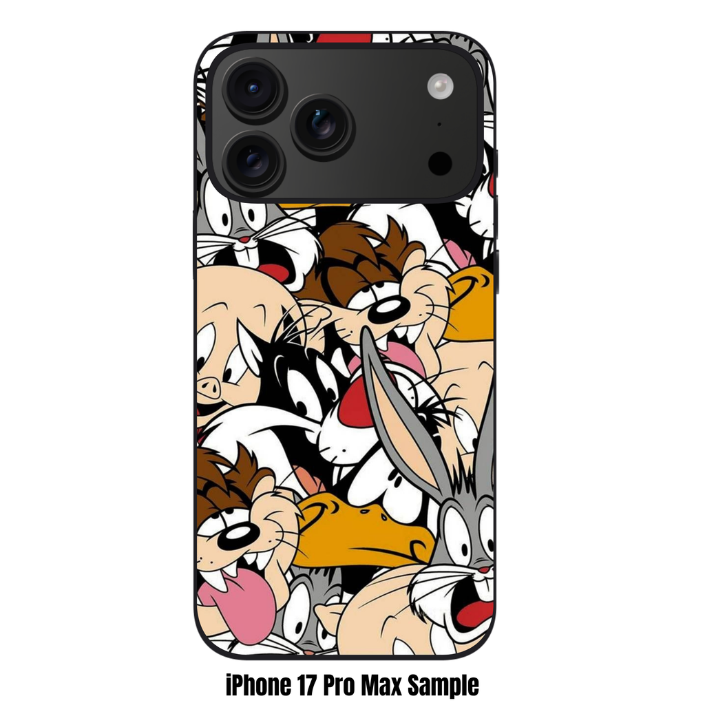 Looney Tunes Phone Case For iPhone Samsung Galaxy Pixel - Looney Tunes Characters Collage Poster