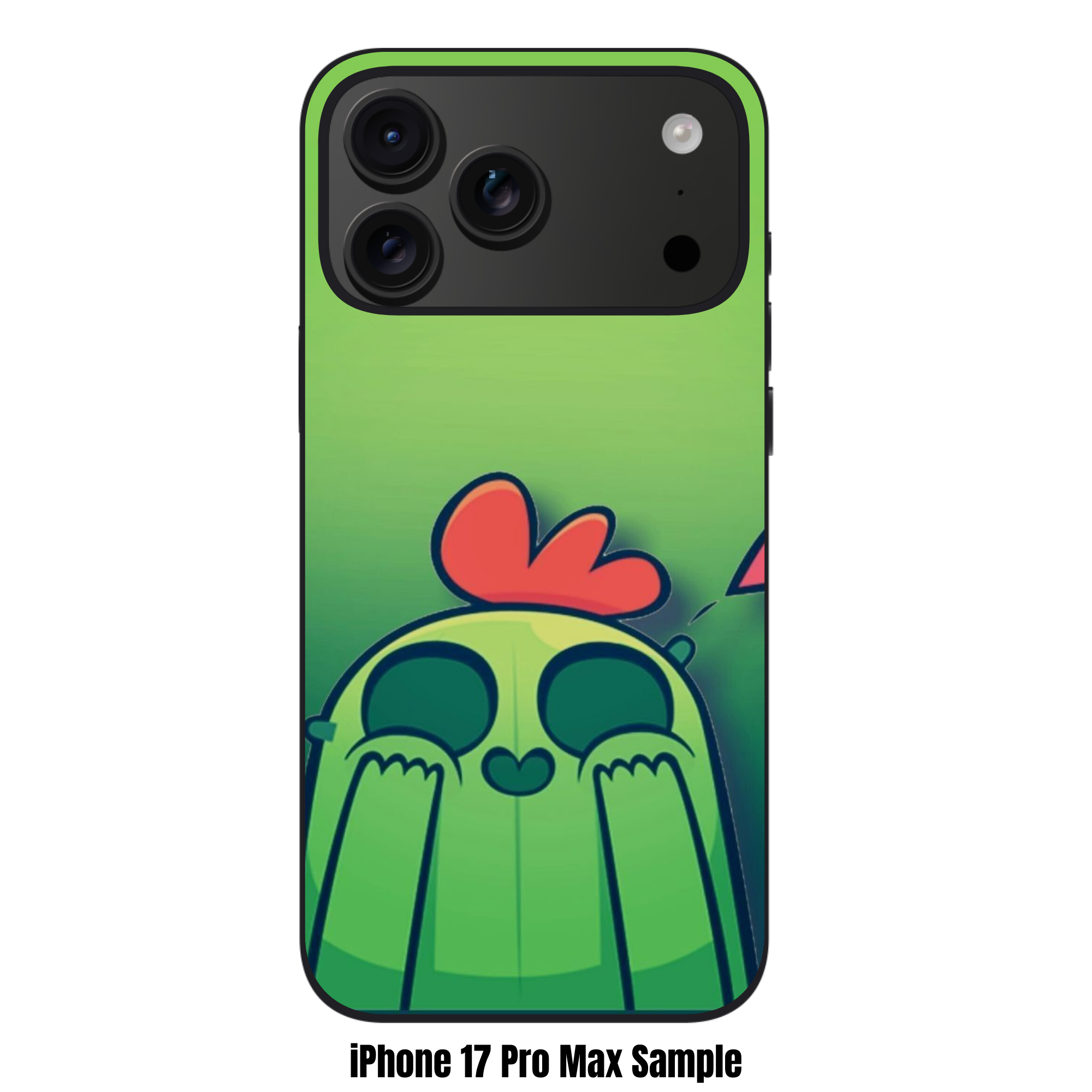 Brawl Stars Spike Phone Case For iPhone Samsung Galaxy Pixel - Spike On Green Gradient Background