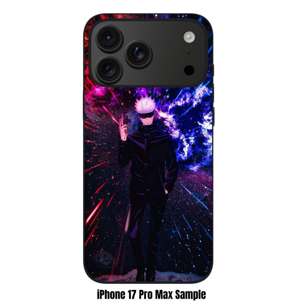 Jujutsu Kaisen Gojo Phone Case For iPhone Samsung Galaxy Pixel - Gojo Cursed Technique Reversal Art Poster