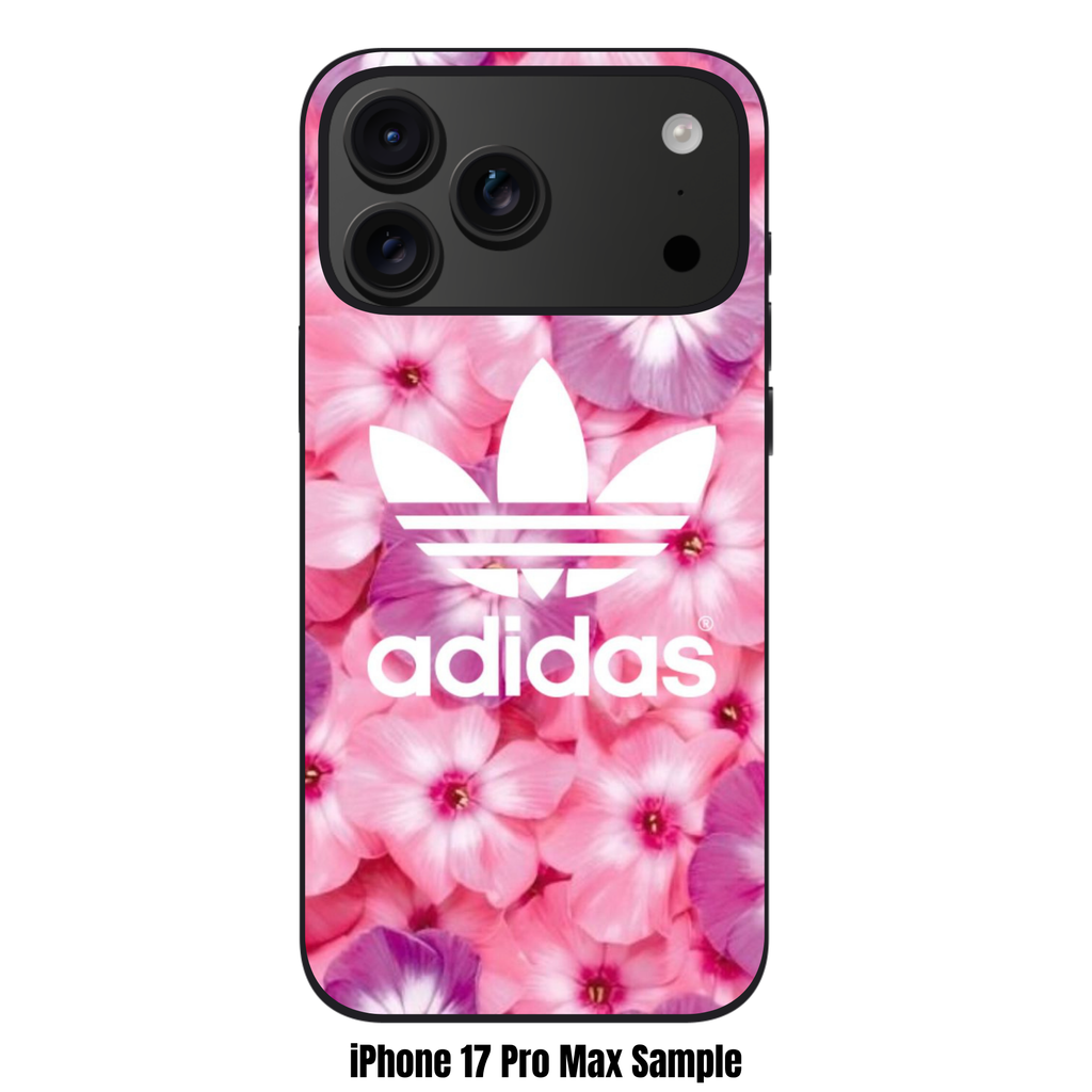 Adidas Phone Case For iPhone Samsung Galaxy Pixel - Adidas Pink Petals Art
