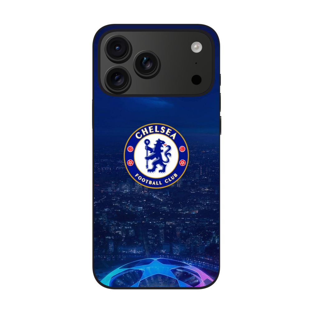 Chelsea FC Phone Case For iPhone Samsung Galaxy Pixel - Chelsea FC London Skyline Poster