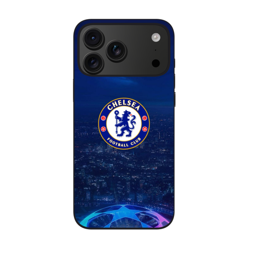 Chelsea FC Phone Case For iPhone Samsung Galaxy Pixel - Chelsea FC London Skyline Poster