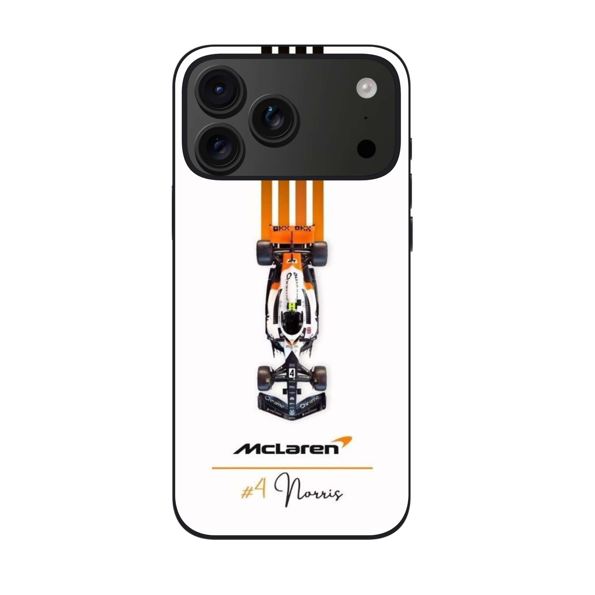 F1 Formula 1 Lando Norris Phone Case For iPhone Samsung Galaxy Pixel - Lando Norris MCL60 The Triple Crown Edition Art
